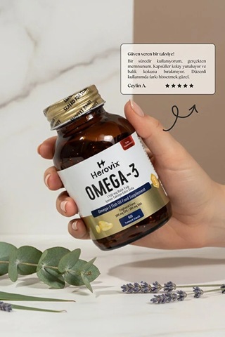 Omega 3 Balık Yağı 60 Softjel 1100 Mg Epa:396 Mg Dha:264 Mg