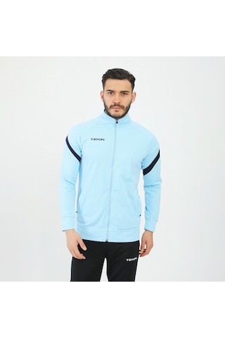 Tryon Sky Blue - Lacivert Erkek Futbol Kamp Sweat Kamp Eşofman Ev 001