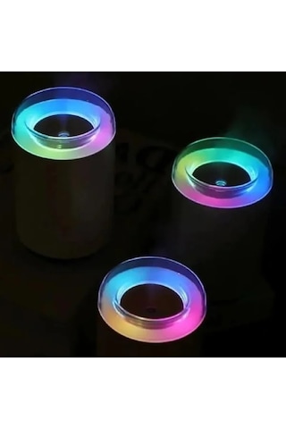 Rgb Işıklı Taşınabilir Hava Ortam Nemlendirici - 255 Ml