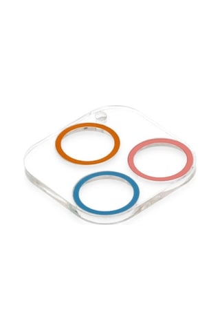 Apple iPhone Uyumlu 13 Pro Renkli Kamera Lens Koruma Cam - Pembe-mavi Çok Renkli