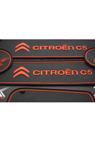 Citroen C5 2009-2012 Araç Içi Silikon Kaymaz Ped Kaplama Seti