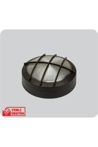 Luster 18w S.ü. Casa Kafesli Led Armatür Siyah Kasa 6500k