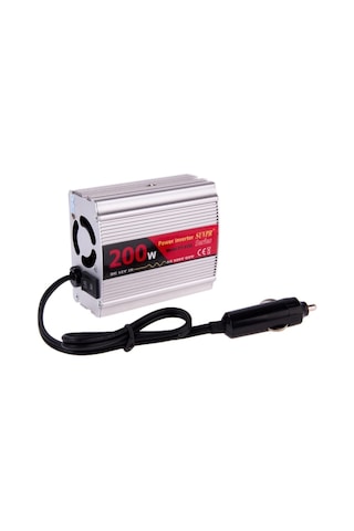 Suvpr Dy-8103 200w Dc 12v - Ac Araç Güç Çevirici 500ma Usb Bağlantı Noktası Ve Evrensel Güç Soketi