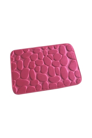Memory Kaydırmaz Banyo Paspası Pembe Çokrenkli