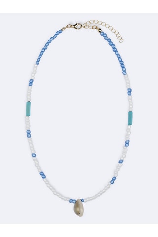 Mavi Boncuklu Kolye Mid Indigo 75953875