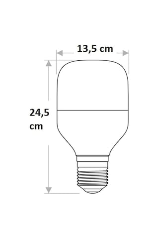 45w 3200k Led Ampul E27 Duylu Beyaz Işık Ct-4242b