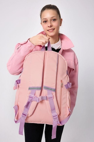 Forever Ayıcık Tam Ortopedik Destekli Sırt Çantası Fy-2206 Pembe