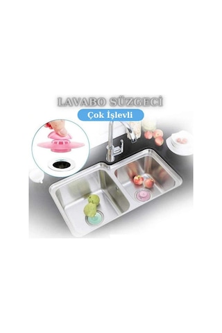 Silikon Malzeme Banyo Mutfak Gider Evye Lavabo İçine Çöp Tıpası Kaydırmaz Süzgeç Çeşitleri M Standart