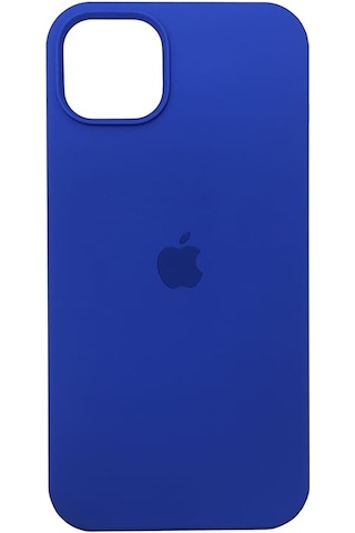 Apple Uyumlu iPhone 14 Logolu İçi Kadife Silikon Lansman Kılıf (10 Renk)