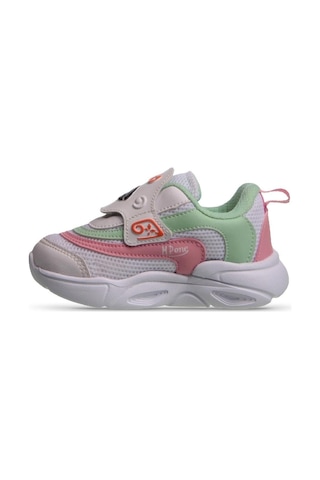 M.P One MP One Glowstep Bebek Velcro Beyaz-yeşil Sneaker-beyaz - Yeşil 22 Beyaz - Yeşil