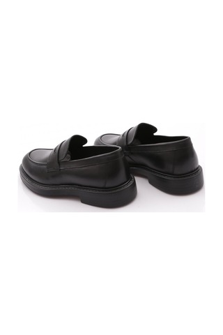 Dgn 2583 Erkek Loafer Ayakkabı Siyah Antik