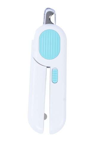 Kedi Tırnak Makası Led Işıklı Hassas Güvenli , Törpülü, Kedi Köpek Tırnak Makası Mavi-h410