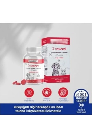 Kedi Ve Köpekler İçin 75 Tablet Immune +c