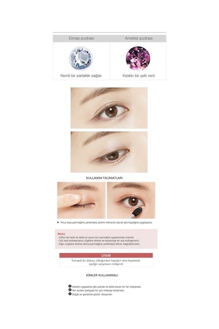 Missha M Dewy Glossy Eyes Parlak ve Işıltılı Görünüm Sunan Göz Farı White Beach