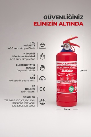 Su Geçirmez Çantalı Tüvtürk Muayene Uyumlu Trafik Seti