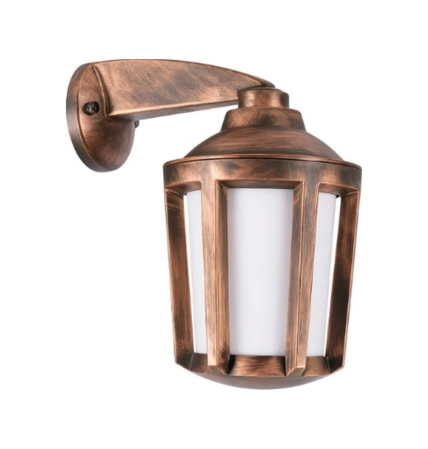 Huzur Elektrik Rina Bakır Duvar Aydınlatma Armatürü 9w Günışığı Ampul Dahil 13661/down