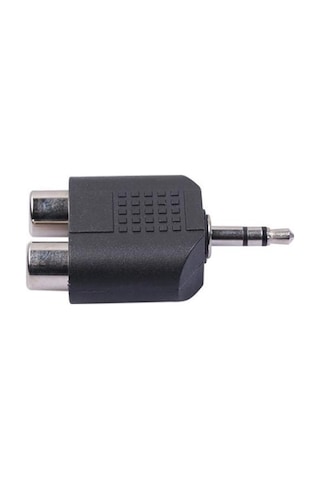 Stereo Erkek 2 Rca Dişi Çevirici Erkek 3.5 Mm 2x Dişi Rca Jack 2 Rca 1 Stereo Jack