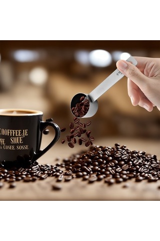 Novahub Tomshoo 8g Hafif Titanyum Kahve Kaşığı - Pratik Ölçüm Aracı Çay Ve Şeker İçin Diğer