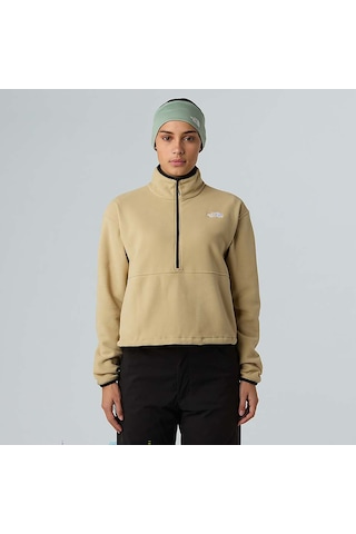 The North Face Glacier Kadın Bej Sweatshirt Nf0a8d2clk51 Krem