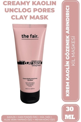 the fair. Creamy Kaolin Gözenek Arındırıcı Kil  Maskesi 30 ML