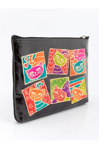 Gang Kadınlar İçin Deri Fermuarlı Kozmetik Çantası 243743539