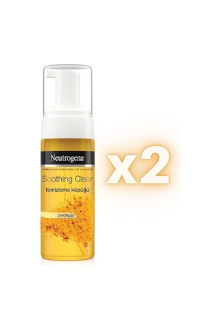 Neutrogena Soothing Clear Zerdeçal İçerikli Yüz Temizleme Köpüğü 2 x 150 ML