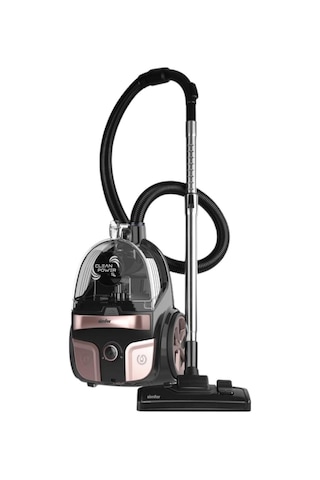 Simfer 6302 Clean Power Toz Torbasız Yatay Süpürge 800W Kırmızı