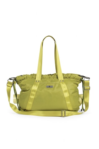 Ful - Yoga - Pilates Yeşil Gündelik Laptop Omuz Tote Mat Çantası Lime Yeşili