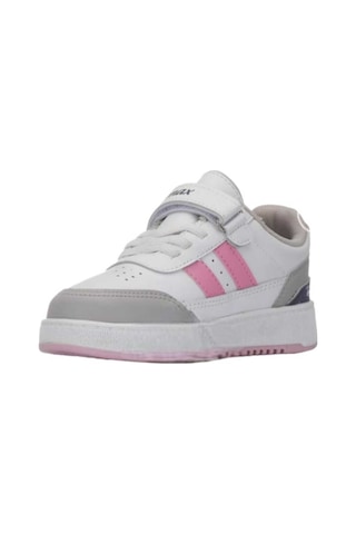 Raymax Kids Sneaker Esnek Hafif Rahat Çocuk Spor Ayakkabı Tam Kalıp Günlük Ayakkabı Beyaz Pembe Beyaz - Pembe