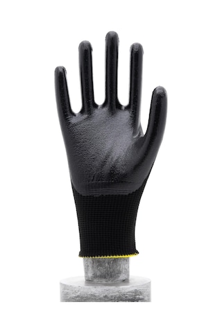 Faba Ep-1321 Siyah Nitril Polyester Eldiven-l