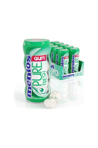 Mentos Pure Fresh Yeşil Naneli Sakız 4 Adetli * 60 G.