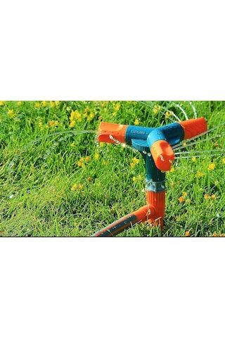 Sayım Plastik-dairesel Dönerli Fıskiye Turbo 3’lü Sprink Kazıklı 1