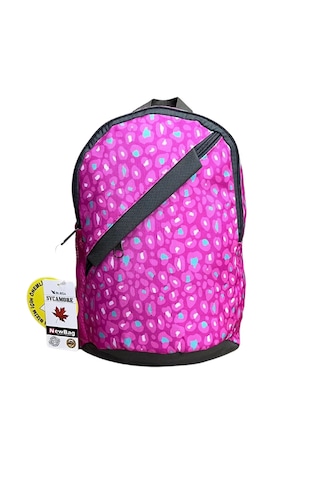 Newbag Kamuflaj Kız Anaokulu Sırt Çantası Yeni Sezon -pembe