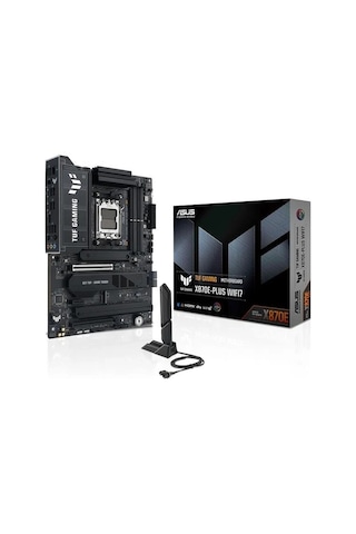 Asus Tuf Gamıng X870e-plus Wıfı7 Ddr5 Hdmı-dp Typec Pcıe 5.0 Am5 Atx