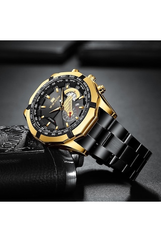 Siyah Va Va Voom Üst Marka Lüks İzle Moda Rahat Askeri Kuvars Spor Kol Saati Tam Çelik Su Ge Saat Relogio Erkek Kol Saati 57979090