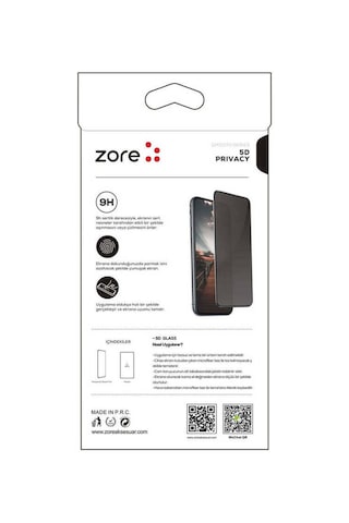 Galaxy A33 5g Zore New 5d Privacy Temperli Ekran Koruyucu