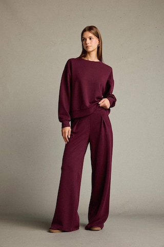Defacto Regular Fit Normal Bel Düz Paça Modal Pantolon G2911ax25aubr115 Bordo