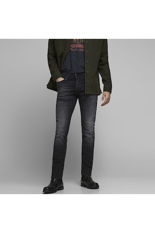 Jack & Jones Glenn 557 Slim Fit Jean 12162430 Black Denim Siyah