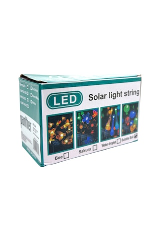 Panther Pt-114 Solar Led Işık 5m Açık Bej