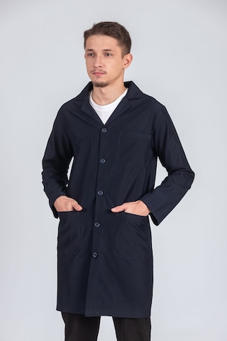 Erkek Gömlek Yaka Atölye Ve İş Önlüğü 44-60 Beden Arası Lacivert