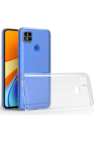 Adige Xiaomi Redmi 9c Kılıf Kamera Korumalı Süper Silikon
