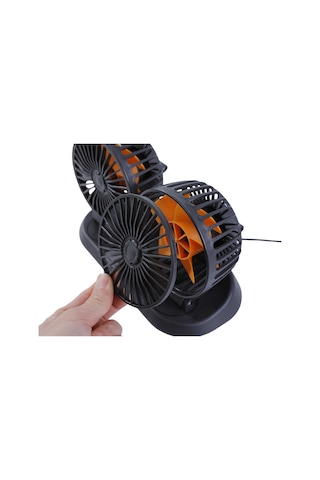 Çift Başlıklı Fan Araç Ve Tır İçin 5v Usb Girişli / Hafa31