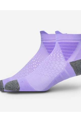 Asics Fujıtraıl Quarter Sock Mor Koşu Çorabı 3013b361-500