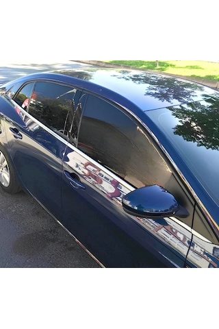 Ebal Otomotiv Renault Megane 4 Sedan Krom Cam Çıtası 6 parça 2015 ve üzeri P.Çelik
