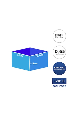 Hobby Life Alaska Nofrost Saklama Kabı 065 Litre 3'Lü Fuşya N1117496 Çok Renkli