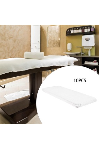 Suntek 10 Parça Tek Kullanımlık Dokumasız Yatak Çarşafı 190x235cm