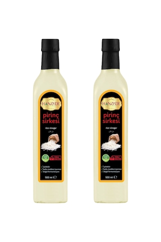 Hanzade Bitkisel Pirinç Sirkesi 2 x 500 ML