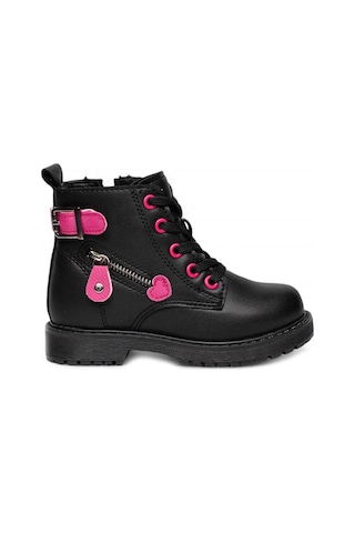 Trender Polact Patik 24046 Siyah-pembe Kız Çocuk Bot & Bootie Dm05c24046 Siyah-pembe