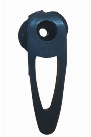 Vaude Heybe Arkası Sabitleme Kancası, Hook For Hardback Siyah