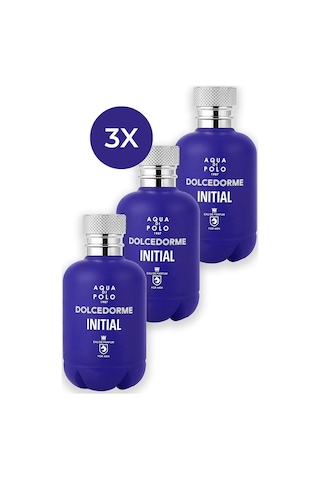 Aqua Di Polo 1987 Dolcedorme Initial EDP 90 ML 3'lü Erkek Parfüm Set